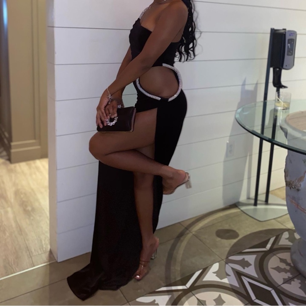 Black Bling Gown
